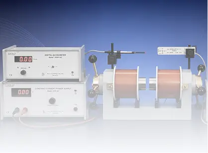 Hall effect experiment setup